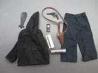 Vintage Hasbro Gi Joe Infiltration Outfit with HTF Brown Shoulder Holster