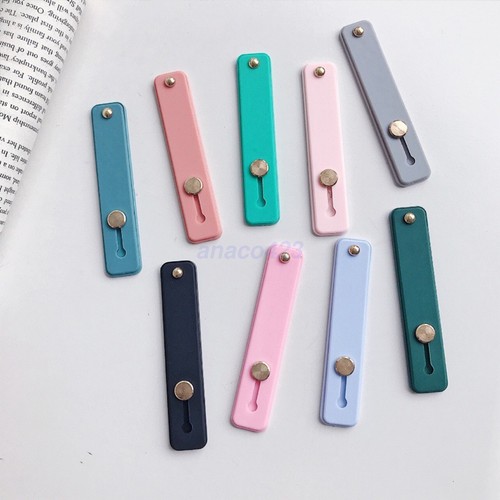 HOT 2PCS Self-adhesive Finger Grip Strap Phone Holder Kickstand for iPhone/iPad - Picture 5 of 49