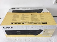 LIFETEC LT-9096 VHS-Videorecorder 6-Kopf NEU in OVP NEW, 2 JAHRE GARANTIE