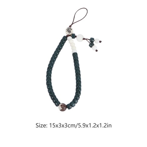 Bodhi Lotus Mobile Kette Telefon-Lanyard Im Chinesischen Stil Handschlaufe - Zdjęcie 2 z 12