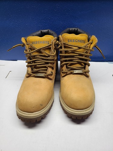 Waterproof Work Boots Size 7.5 Wheat 