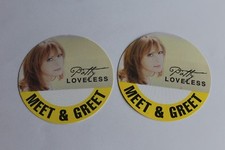Patty Loveless  - 2 x Backstage Pass - Meet and Greet  - FREE POSTAGE -