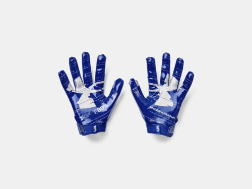 2023 Under Armour Youth UA F8 Football Receivers/ Running Back Gloves - Picture 7 of 13