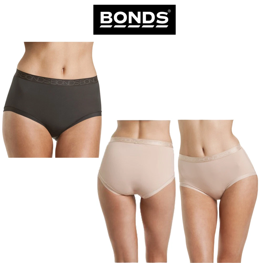 Womens Bonds Full Brief Invisitails High Waistline Knickers Underwear WZGGY