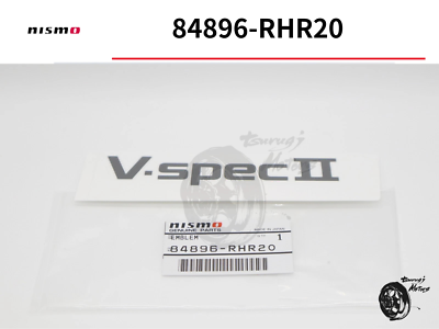 Nissan Skyline GTR R32 BNR32 NISMO EMBLEM VspecⅡ OEM New Genuine