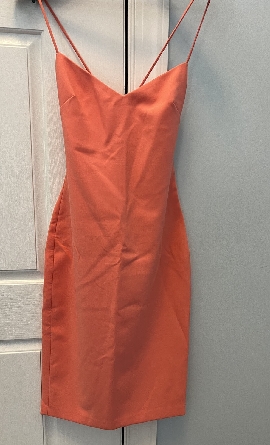 Likely Womens Spaghetti Strap Split Hem  Pencil D… - image 2