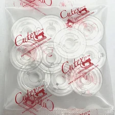10 Pk. Plastic Bobbin #136492-001 For Brother, Babylock Sewing Machines