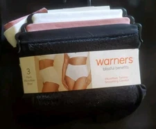 Warner's Blissful Benefits Microfiber Tummy Smoothing Comfort Briefs 3Pk