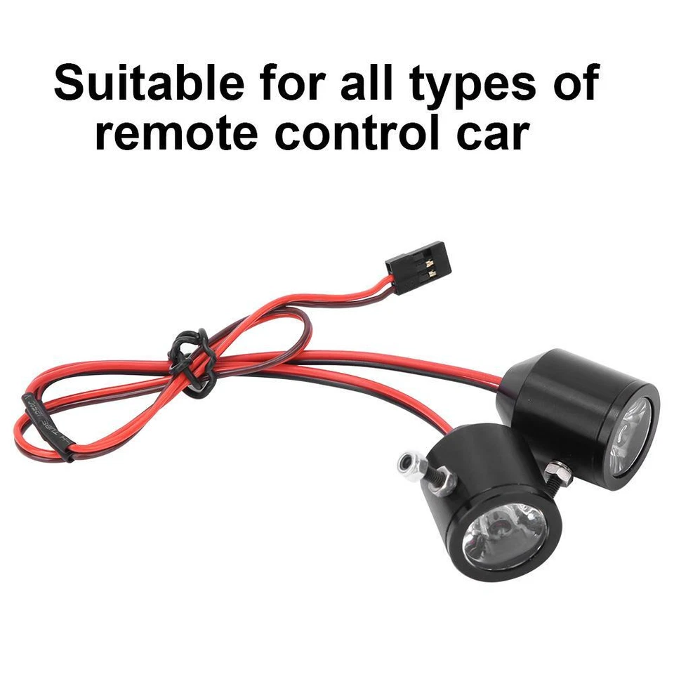3W LED Scheinwerfer für RC Auto Rücklicht Modellbau Suchscheinwerfer - Bild 3 von 4