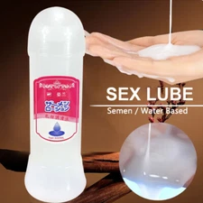 Smooth Slick Sex Lube Women Men Milk Moisturizer-Semen Water-Based-Toy-Lubricant