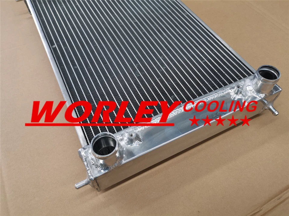 NJ-ALUMINUM RADIATOR for 1986-91 Volkswagen Jetta MK2 1.8 16V PL/KR code Engine - Image 4 of 4