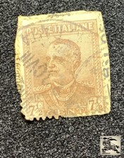 Stamp Eritrea D Italy Colonies 1928-29 Sopr. 7 1/2 Cent. USED