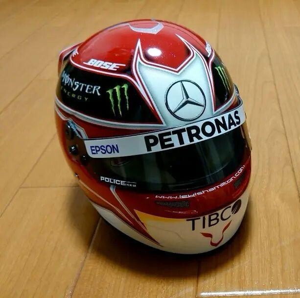 BELL Lewis Hamilton 1/2 Scale Helmet F1 2019 Mercedes PETRONAS