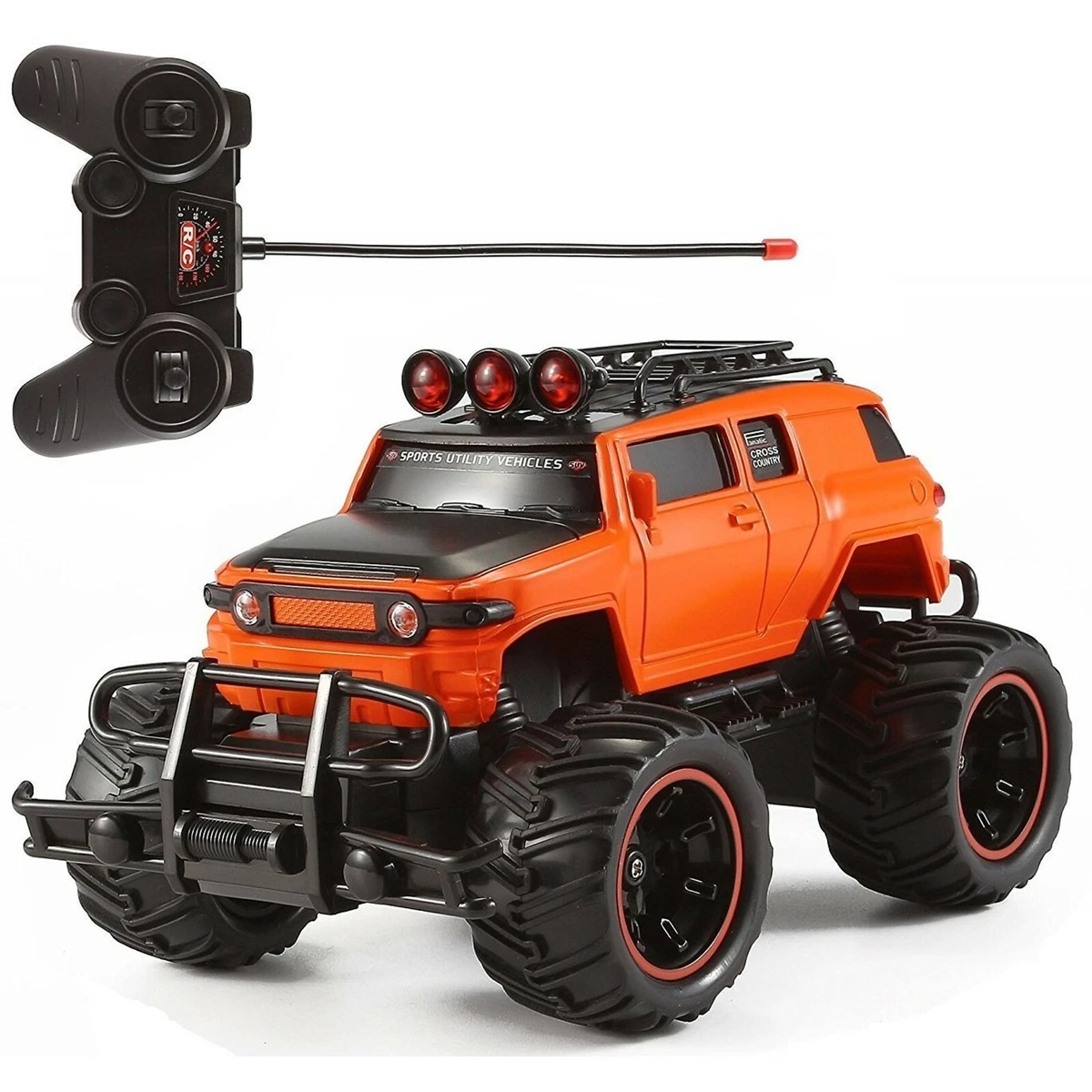 RC Monster Truck Toy Control 1:20 Electric Vehicle Off Orange XC05 | eBay