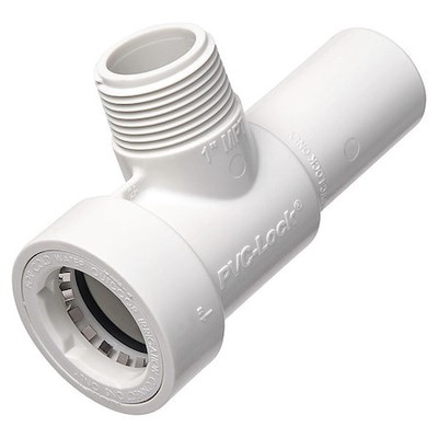 Hydrorain 08685 Manifold Tee,1'' Spg X 1'' Soc X 1'' Mpt