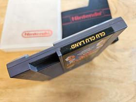 NES - Clu Clu Land - Includes Sleeve + Case - (GOOD Tested) Nintendo Video Game