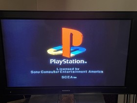 Sony PS 1 Original Console Bundle with Game Included - Tested & Working!!