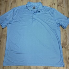 Callaway Polo  Size XXL Blue Opti Dri Fit Golf Short Sleeve Geometric Print