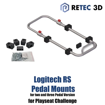 MARKENLOS Playseat Challenge Mod - Soportes de pedal Logitech RS