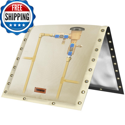 Tohonfoo 3-Way Opening Backflow Preventer Pipe Insulation Cover 5F - Irrigation