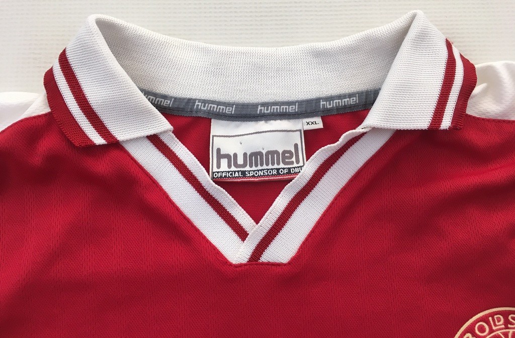Denmark 1998 World Cup 2000 Hummel shirt jersey soccer DBU
