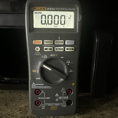 Fluke 28 II Ex Intrinsically Safe True RMS Digital Multimeter