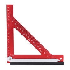 Carpenter Square Aluminum Alloy 90 Degree Rafter Square For Woodworking Projects