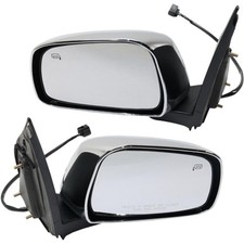 Side Mirror Power Heated for Nissan for Frontier 2011-2019 Left and Right Chrome