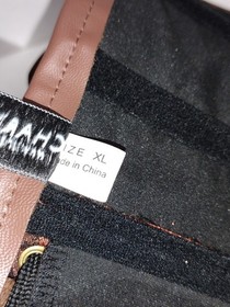 Charmian Corset Size XL w/ Belt Pouch, Steampunk, Victorian Floral Pattern