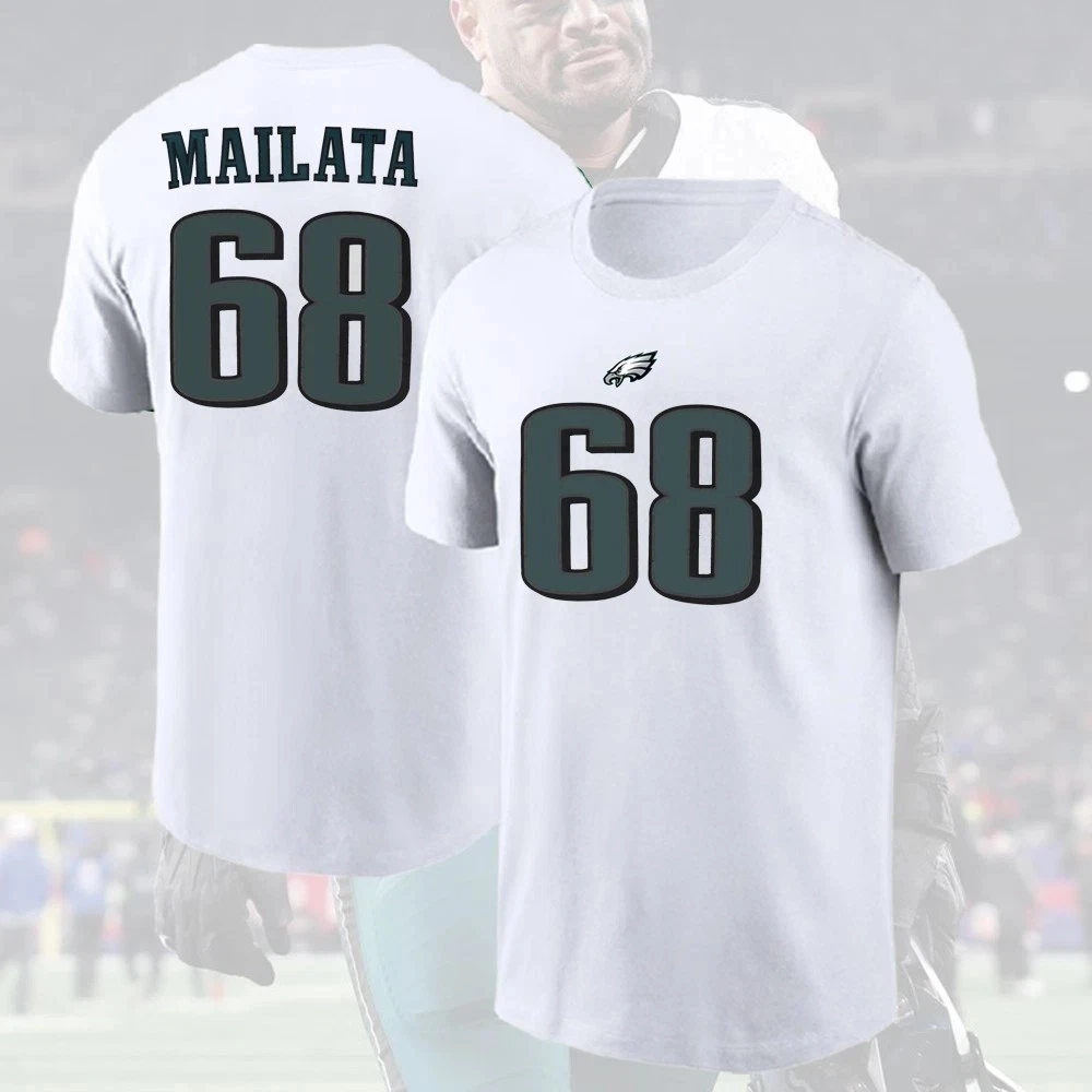 J. Mailata #68 Philadelphia Eagles Name and Number