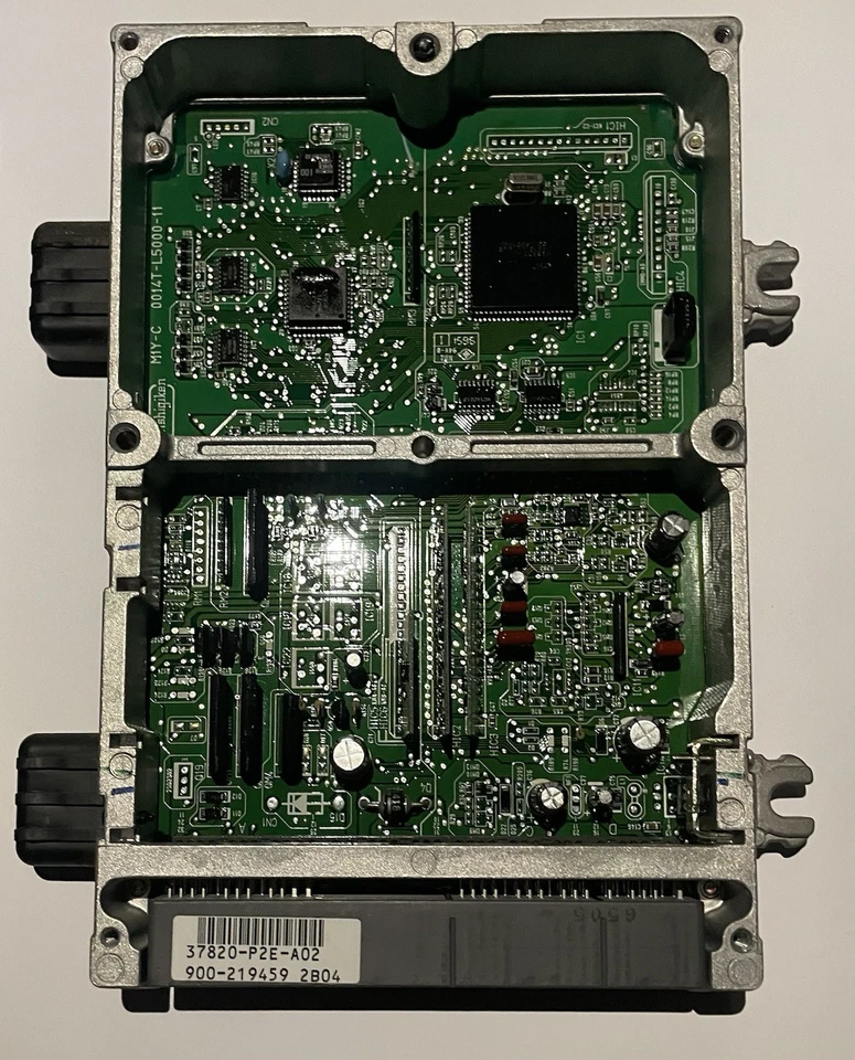 Honda Civic 37820-P2E-A02 1997 motor ecu computadora transmisión automática Vtec Foto 2 de 3
