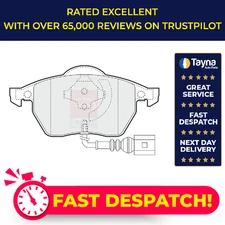 Brake Pads Set fits VW GOLF 1.8 Front 97 to 06 1J0698151K 1J0698151M 8N0698151A