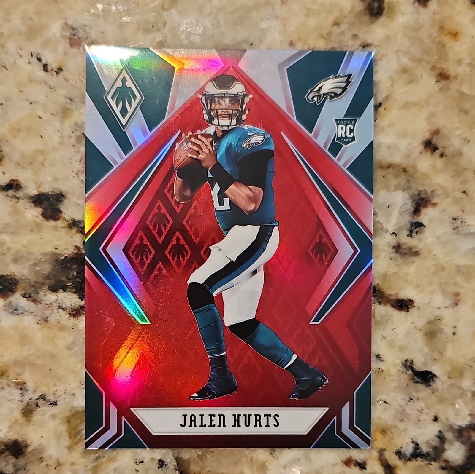 2020 Panini Phoenix - Rookies Jalen Hurts #114 Red /299 (RC)