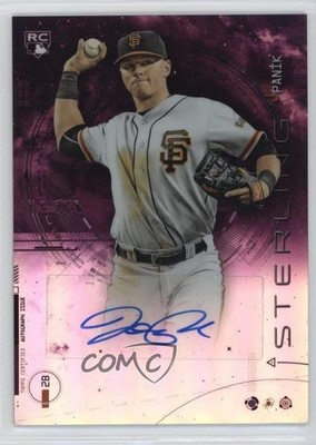 2014 Bowman Sterling Rookie Magenta Refractor 26/99 Joe Panik Auto RC 0b0