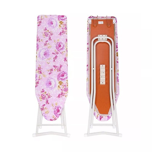 42INCH LARGE STRONG FOLDING IRON BOARD IRONING ADJUSTABLE HEIGHT NONSLIP TOOL - Picture 11 of 12
