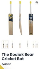 Grade 1English willow Cricket bat fully knocked RRP£449.95