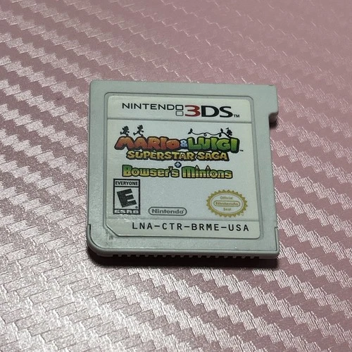 Mario & Luigi: Superstar Saga + Bowser's Minions (3DS, 2017) CARTRIDGE ONLY