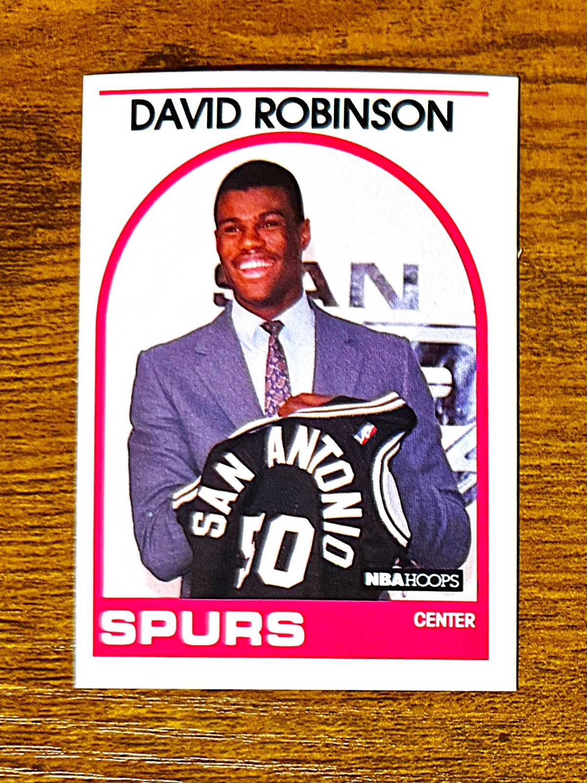1989-90 NBA Hoops David Robinson RC Rookie #138 HOF MINT Condition! Qty