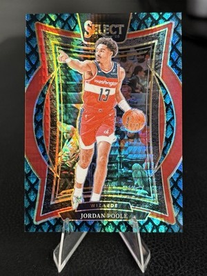 2024-25 Panini Select - Concourse Jordan Poole #17 - DRAGON SCALE /8