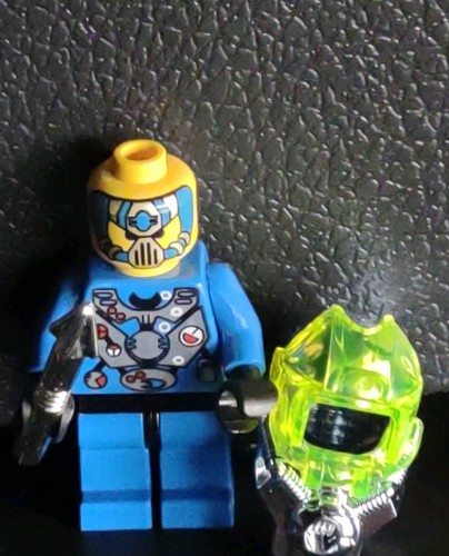 Lego Aquazone Hydronaut Diver - Navigator Hip Muddy Waders (aqu009) Lego Chrome - Picture 5 of 5