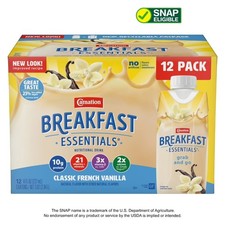 High Protein Nutritional Shake for Breakfast Meal Replacement French Vanilla