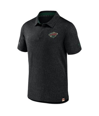 Fanatics Minnesota Wild Jacquard Polo