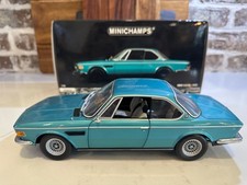 Minichamps BMW 3.0 CSi 1972 In Metallic Green On 1:18 In Box RARE Rare