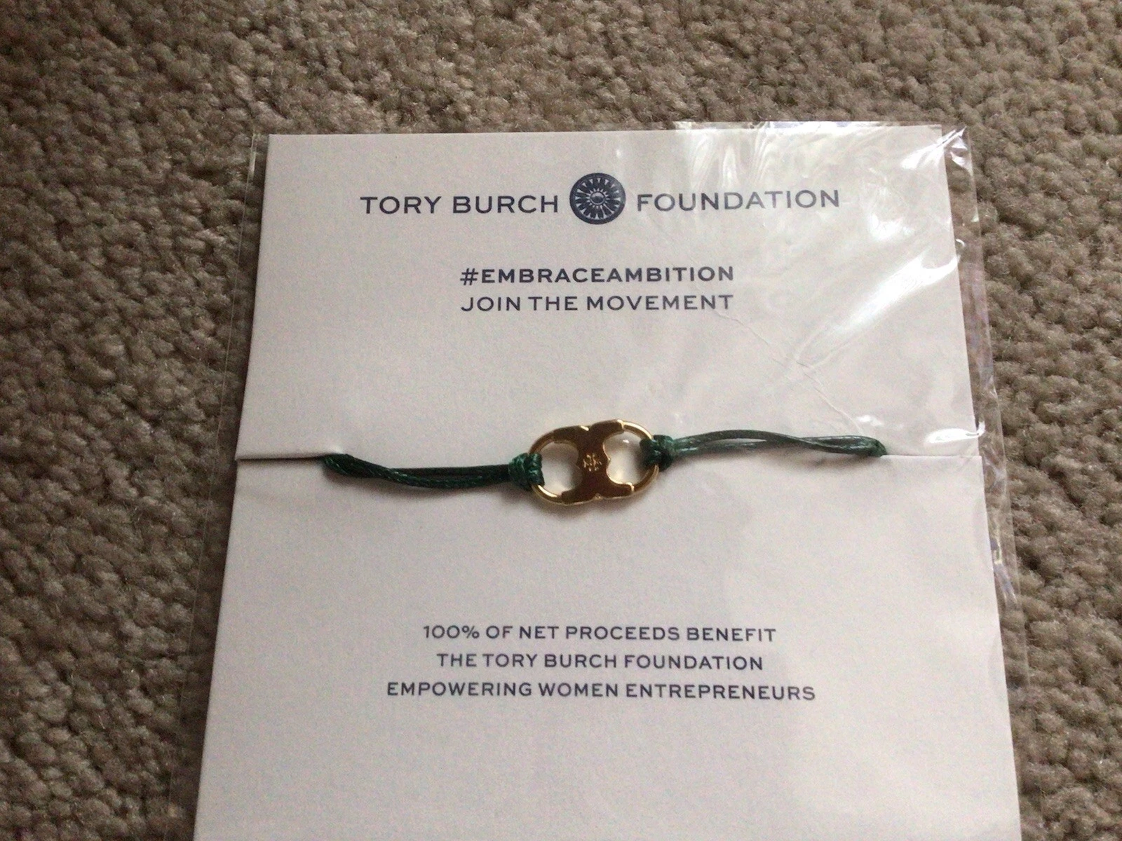 BRACCIALE EMPOWERMENT DONNA TORY BURCH— NUOVO IN CONFEZIONE