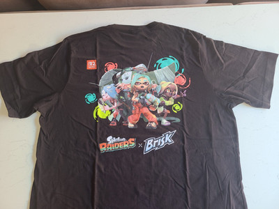 NEW SDCC San Diego Comic Con 2026 Splatoon Raiders X Brisk XL T-Shirt Shirt