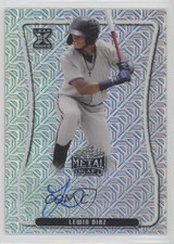 2020 Leaf Metal Draft Silver Mojo Lewin Diaz #BA-LD1 Auto 0rm6