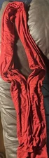 Women’s Red Scarf Wrap Shawl 62” Long Silky Soft Light Cover