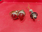 GLASS ORIGINAL PILOT/WARNING LIGHTS  - BOBBER CHOPPER HARLEY CAFE CUSTOM TRIUMPH