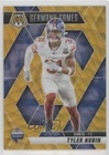 2025 Panini Mosaic Football Gold Wave Tyler Nubin #261