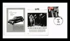 DR JIM STAMPS US COVER LIFE MAGAZINE CELEBRATE CENTURY FDC PASTED ON CACHET